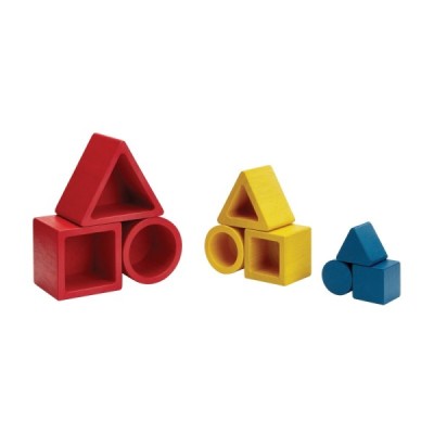 MATCHING & NESTING SHAPES PUZZLE - UNIT LINK